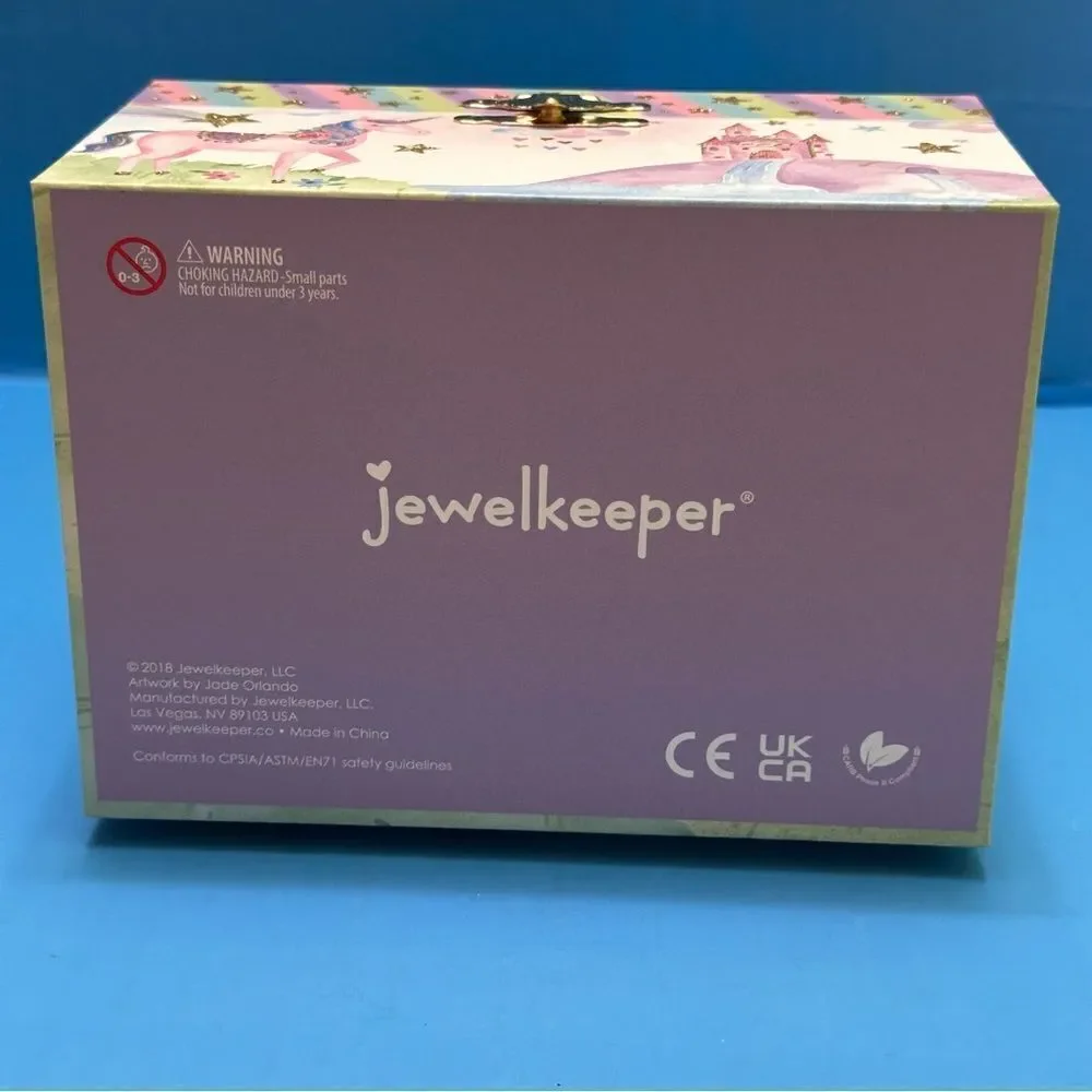 Jewelkeeper Musical Jewelry Unicorn Musical Box